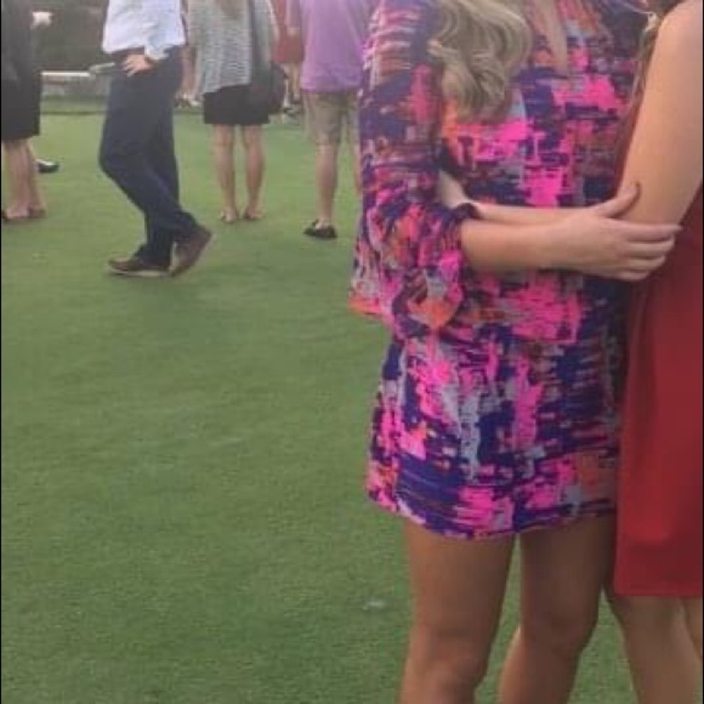 Alice & Trixie 100% silk dress, size small